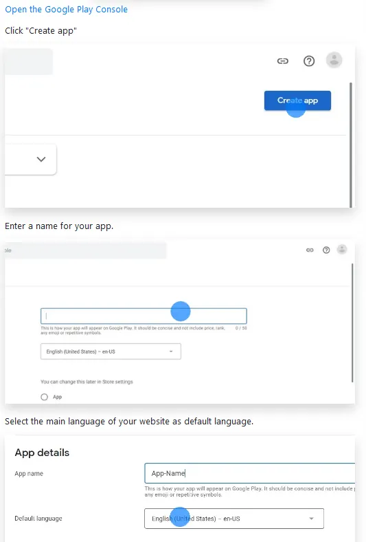A screenshot of one of our step by step guides with screenshots explaining each click.