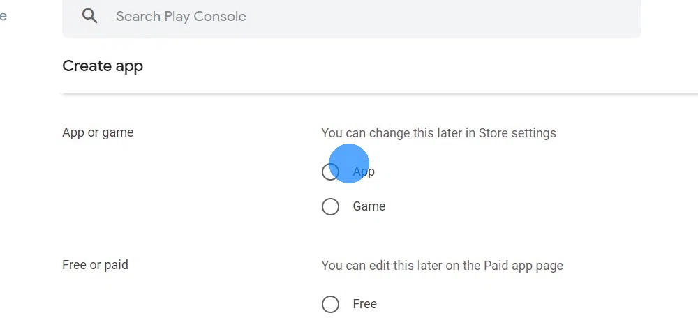 Pick "App" unless your website is a game.