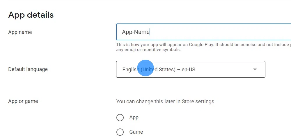 Select the main language of your website as default language.